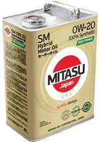Моторное масло Mitasu MJ-M02 0W-20 4L купить по лучшей цене