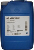 Моторное масло Aral MegaTurboral 10w-40 20L купить по лучшей цене