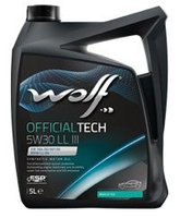 Моторное масло Wolf Official Tech 5W-30 LL III 4L купить по лучшей цене