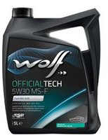 Моторное масло Wolf Official Tech 5W-30 MS-F 4L купить по лучшей цене