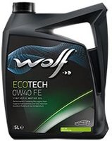 Моторное масло Wolf Eco Tech 0W-40 FE 5L купить по лучшей цене