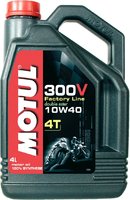Моторное масло Motul 300V 4T Factory Line 10W-40 4L купить по лучшей цене