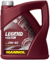 Моторное масло Mannol Legend+Ester 0W-40 4L купить по лучшей цене