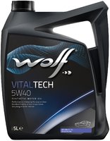 Моторное масло Wolf Vital Tech 5W-40 5L купить по лучшей цене