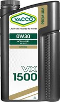 Моторное масло Yacco VX 1500 0W-30 2L купить по лучшей цене