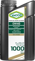 Моторное масло Yacco VX 1000 LL 0W-40 2L купить по лучшей цене