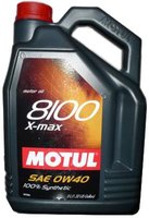 Моторное масло Motul 8100 X-Max 0W-40 5L купить по лучшей цене