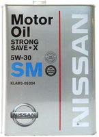 Моторное масло Nissan Strong Save X 5W-30 SN 4L купить по лучшей цене