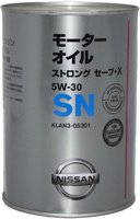 Моторное масло Nissan Strong Save X 5W-30 SN 1L купить по лучшей цене