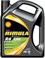 Моторное масло Shell Rimula R6 LME 5W-30 4L купить по лучшей цене