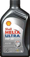 Моторное масло Shell Helix Ultra A5/B5 0W-30 1L купить по лучшей цене