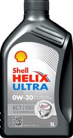 Моторное масло Shell Helix Ultra ECT 0W-30 1L купить по лучшей цене