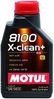 Моторное масло Motul 8100 X-clean+ 5W-30 1L купить по лучшей цене