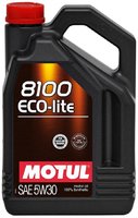 Моторное масло Motul 8100 Eco-lite 5W-30 4L купить по лучшей цене