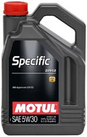 Моторное масло Motul Specific 229.52 5w-30 5L купить по лучшей цене