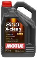 Моторное масло Motul 8100 X-clean 5W-40 4L купить по лучшей цене