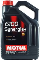 Моторное масло Motul 6100 SYNERGIE+ 5W-40 5L купить по лучшей цене