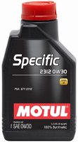 Моторное масло Motul Specific 2312 0w-30 1L купить по лучшей цене