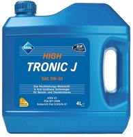 Моторное масло Aral HighTronic J SAE 5W-30 4L купить по лучшей цене
