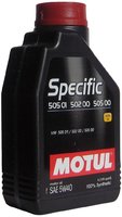 Моторное масло Motul Specific 505.01 502.00 505.00 5W-40 1L купить по лучшей цене