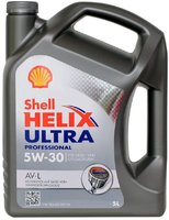 Моторное масло Shell Helix Ultra Professional AV 0W-30 5L купить по лучшей цене