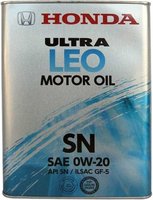 Моторное масло Honda Ultra Leo 0W-20 SN (08217-99974) 4L купить по лучшей цене