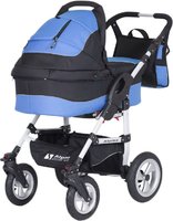 Детская коляска Riko Alpina (2 в 1) Neon Blue купить по лучшей цене