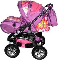 Детская коляска Teddy Jessi Lux PC Pink купить по лучшей цене