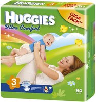Подгузники Huggies Ultra Comfort 3 94 купить по лучшей цене