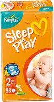 Подгузники Pampers Sleep&Play 2 88 купить по лучшей цене