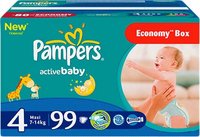 Подгузники Pampers Active Baby 4 99 купить по лучшей цене