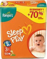Подгузники Pampers Sleep&Play 3 100 купить по лучшей цене