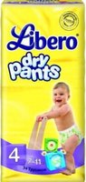 Подгузники Libero Dry Pants 4 34 купить по лучшей цене