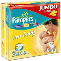 Подгузники Pampers New Baby Mini Jumbo 2 94 купить по лучшей цене