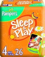 Подгузники Pampers Sleep&Play 4 26 купить по лучшей цене