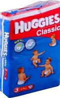 Подгузники Huggies Classic 3 80 купить по лучшей цене