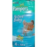 Подгузники Pampers Active Baby 4 54 купить по лучшей цене