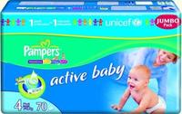Подгузники Pampers Active Baby 4 70 купить по лучшей цене