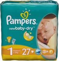 Подгузники Pampers New Baby Newborn 1 27 купить по лучшей цене