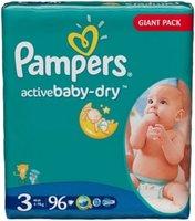 Подгузники Pampers Active Baby Giga 3 96 купить по лучшей цене