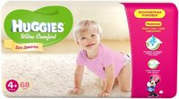 Подгузники Huggies Ultra Comfort Giga Girl 4+ 68 купить по лучшей цене