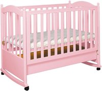 Кроватка Лель АБ 18.1 Семицветик (Розовый) купить по лучшей цене