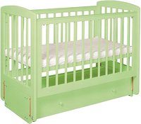 Кроватка Лель АБ 16.3 Ромашка (Зеленый) купить по лучшей цене