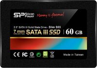SSD-накопитель Silicon Power S55 60Gb SP060GBSS3S55S25 купить по лучшей цене