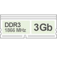 Оперативная память (RAM) Kingston DDR3 3Gb 1866Mhz 3x купить по лучшей цене