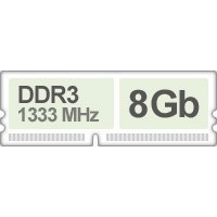 Оперативная память (RAM) Crucial DDR3 8Gb 1333Mhz купить по лучшей цене