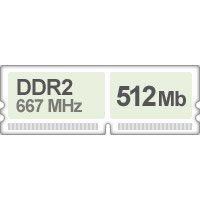 Оперативная память (RAM) Kingston DDR2 512Mb 667Mhz купить по лучшей цене