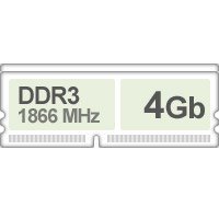 Оперативная память (RAM) Crucial DDR3 4Gb 1866Mhz 2x купить по лучшей цене