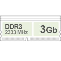 Оперативная память (RAM) Kingston DDR3 3Gb 2333Mhz 3x купить по лучшей цене
