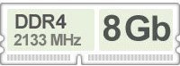 Оперативная память (RAM) Foxline DDR4 8GB 2133Mhz купить по лучшей цене